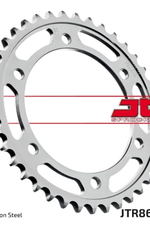 JT SPROCKETS - REAR STEEL 39T, 530 - Sprockets - Compatibel met Yamaha Beperkt Aanbod